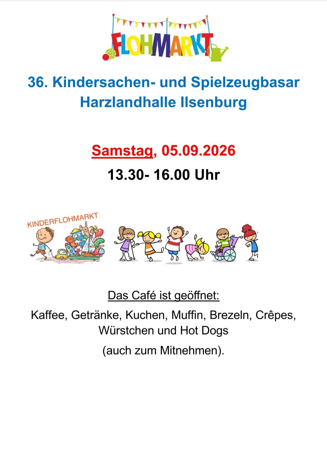 36. Kindersachen- und Spielzeugbasar